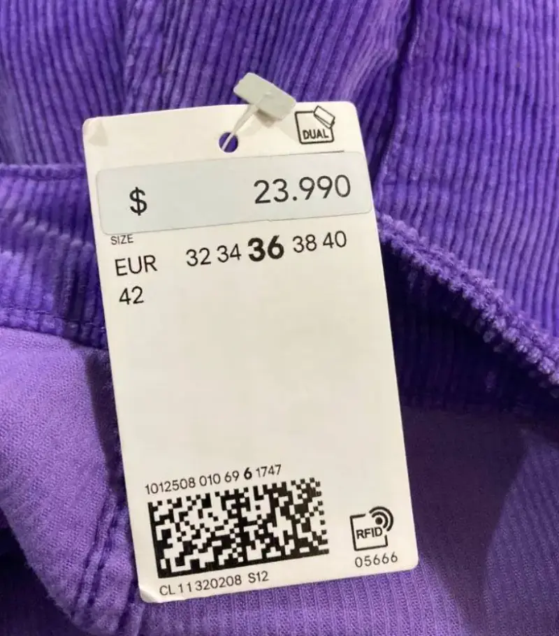 Pantalones cotelé H&M - 5