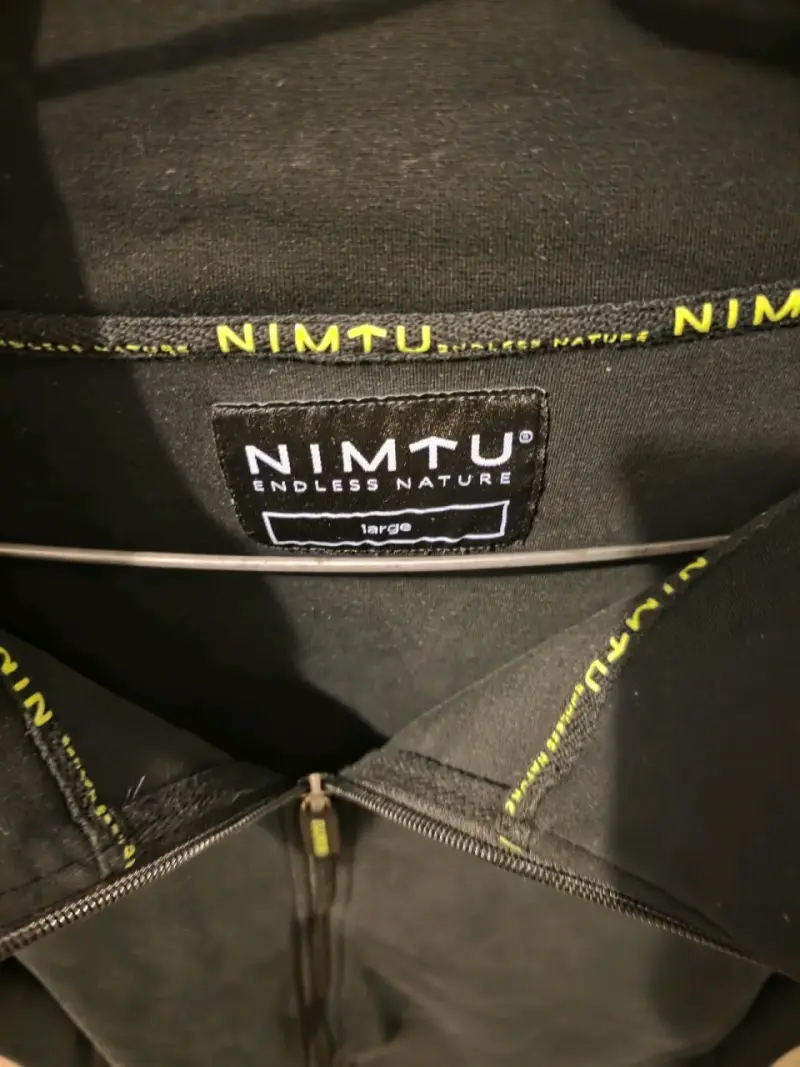 Chaqueta negra NIMTU talla l con cierre - 4