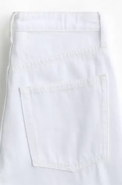 Jeans wide leg blancos - miniatura 5