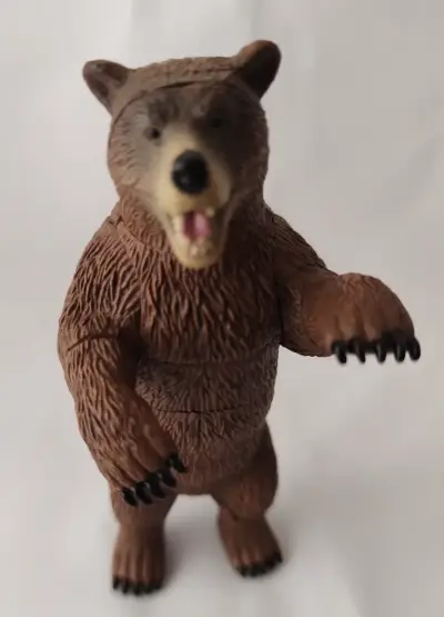 Figuras de animales oso y caballo Puzzle - miniatura 2