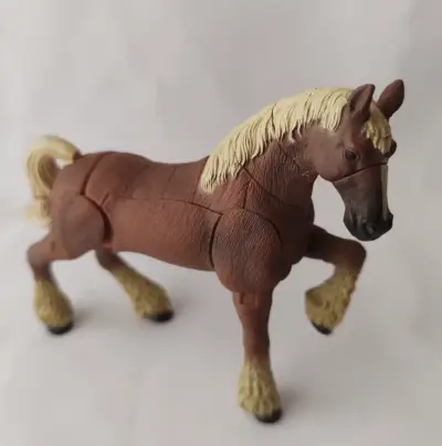Figuras de animales oso y caballo Puzzle - miniatura 3