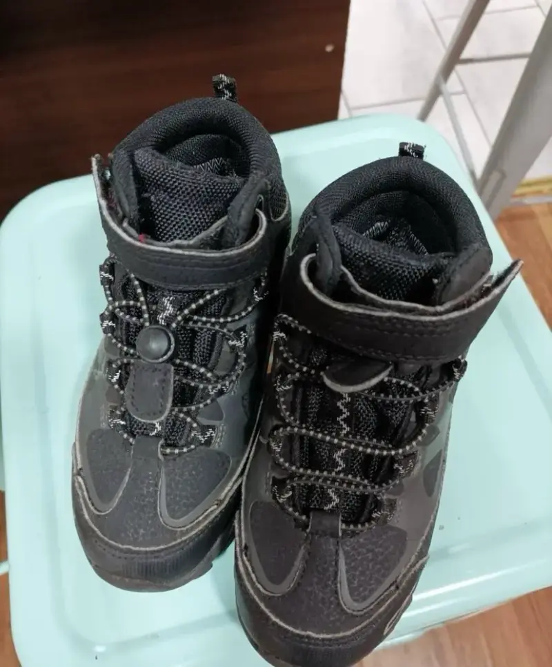 Botas de montaña negras para niños Colloky - 2