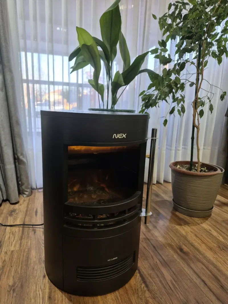 Estufa eléctrica NEX HFS193 estilo chimenea - 2