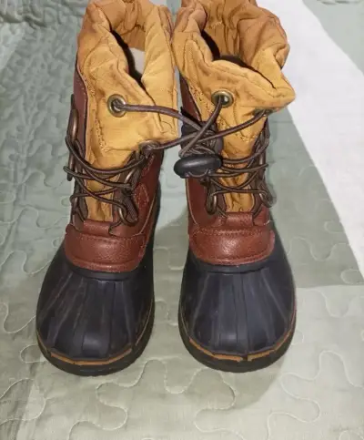 Botas impermeables de cuero y goma Colloky - miniatura 1
