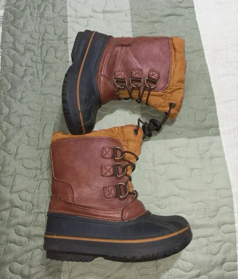 Botas impermeables de cuero y goma Colloky - 4