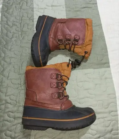 Botas impermeables de cuero y goma Colloky - miniatura 4