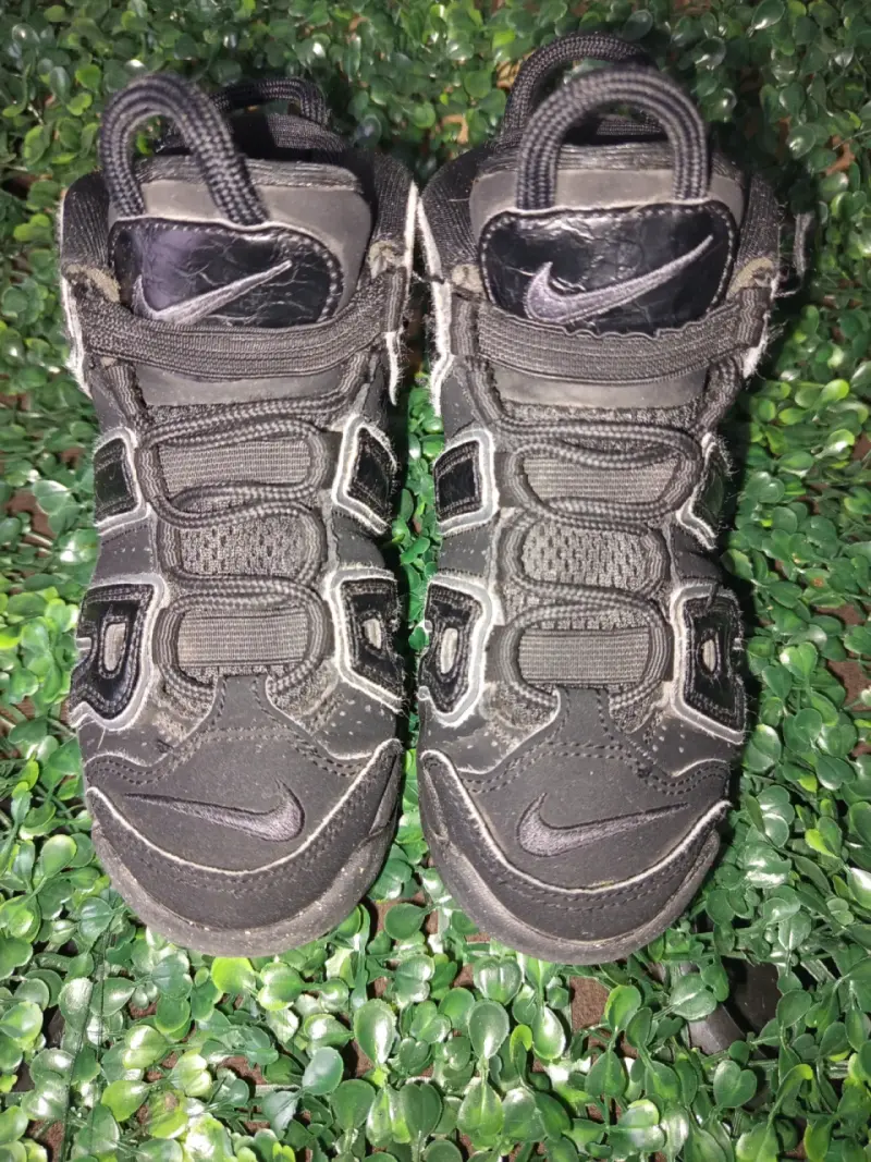Zapatillas deportivas negras con diseño AIR - 2