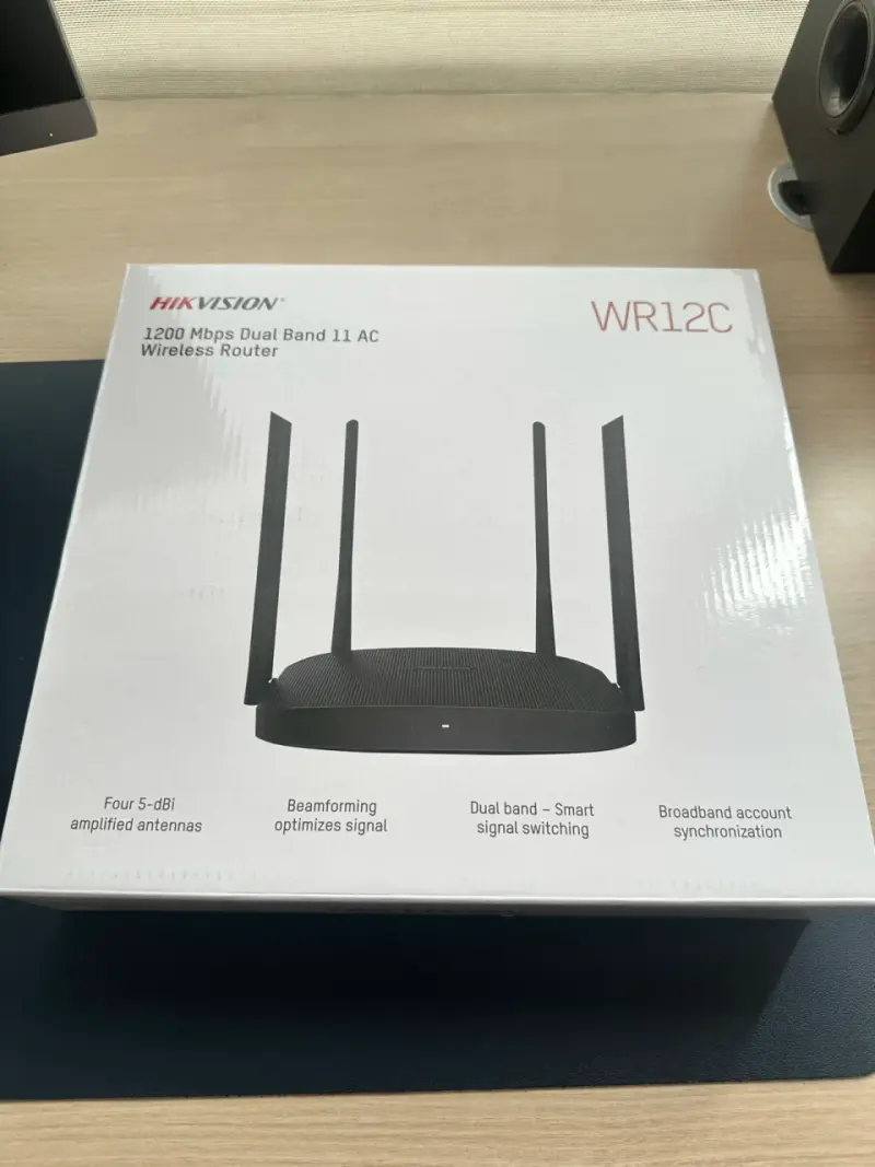 Router inalámbrico Hikvision WR12C 1200 Mbps