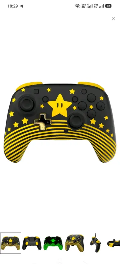 Joystick nintendo switch, switch 2 y pc - miniatura 1