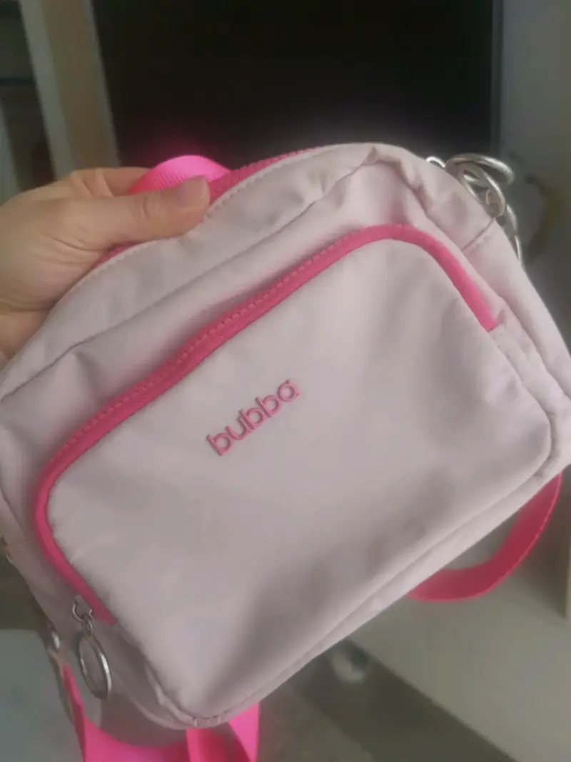 Bandolera rosa Bubba con correa ajustable - 4