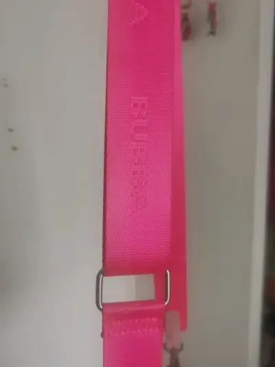 Bandolera rosa Bubba con correa ajustable - miniatura 5