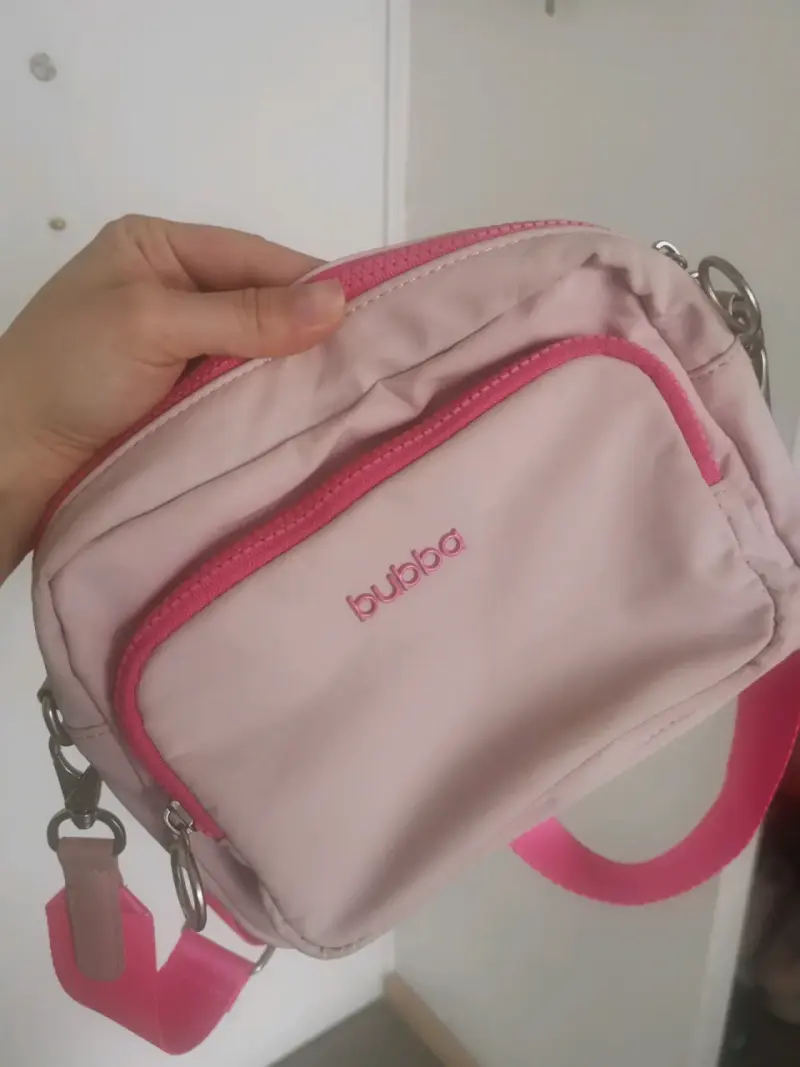 Bandolera rosa Bubba con correa ajustable - 6