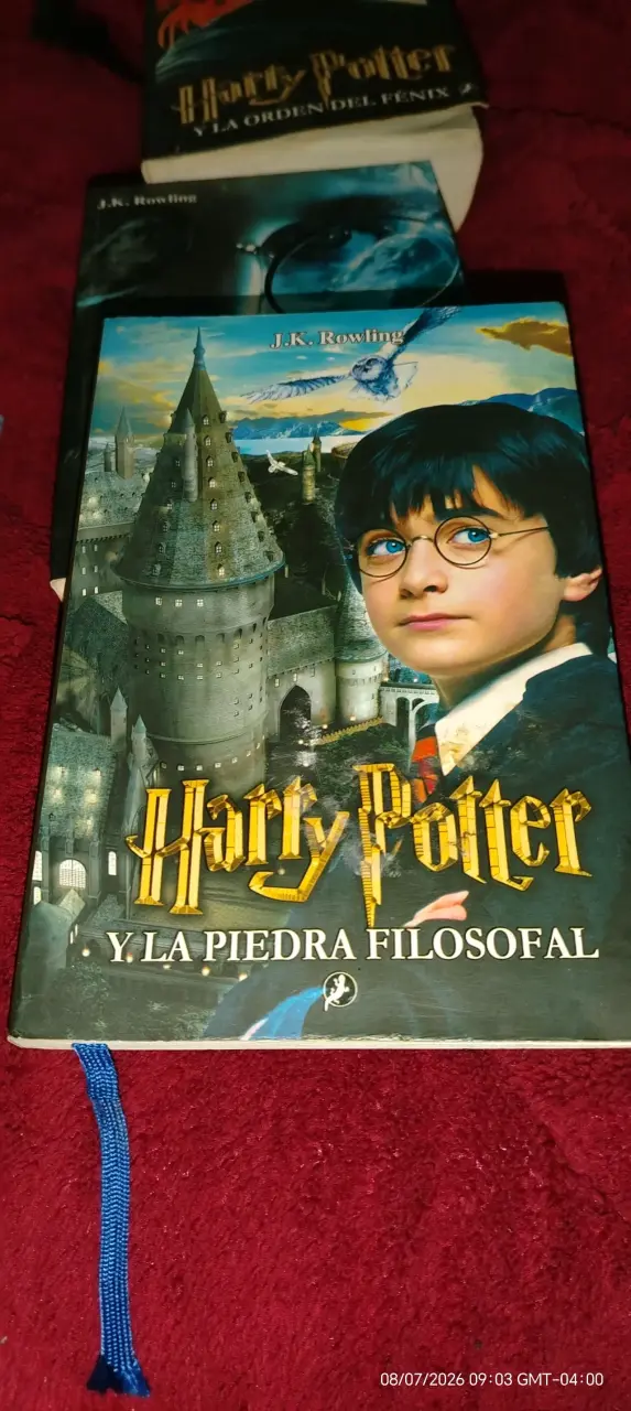 Libro Harry Potter y la Piedra Filosofal - 1