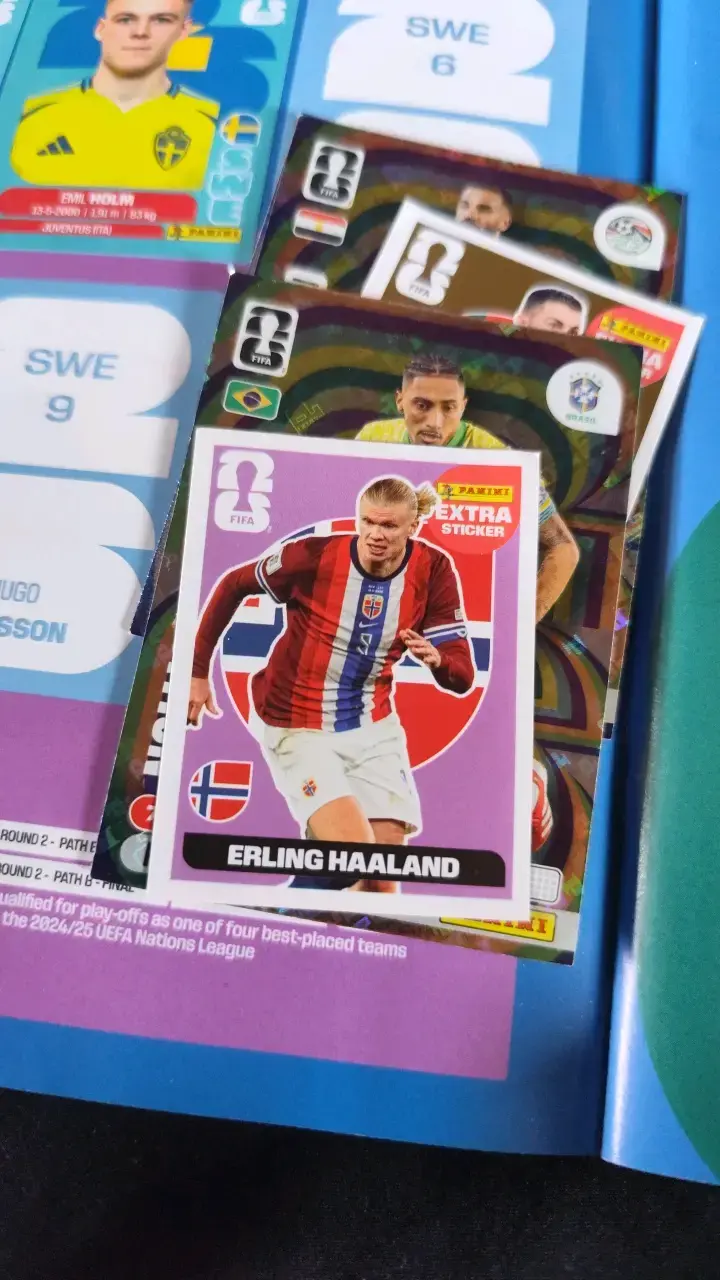 Lámina Panini Erling Haaland FIFA - 1