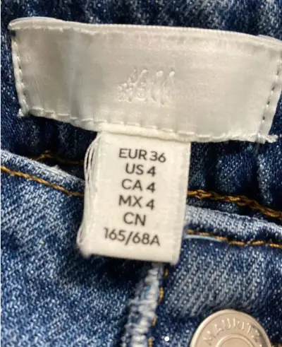 Jeans wide leg H&M 36 - miniatura 4