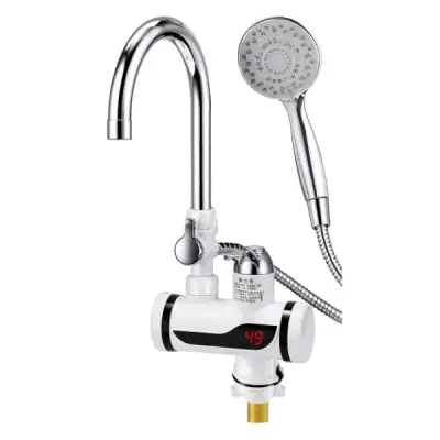 Grifo eléctrico instantáneo con ducha y grifo - miniatura 4