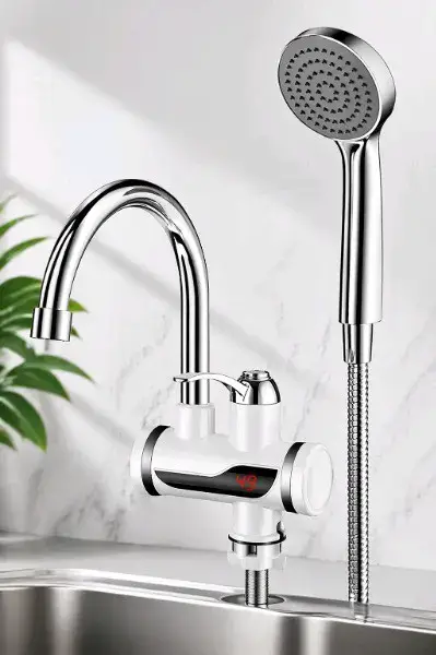 Grifo eléctrico instantáneo con ducha y grifo - miniatura 5