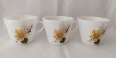 Tazas JAJ Pyrex Otoño Gloria Diseño Floral - miniatura 1