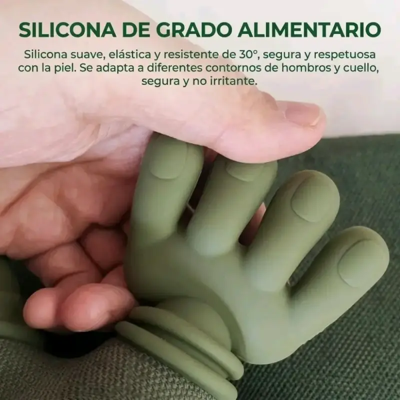 Masajeador de cuello y hombros portátil - 2