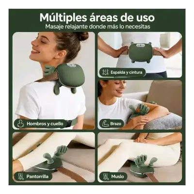 Masajeador de cuello y hombros portátil - miniatura 5