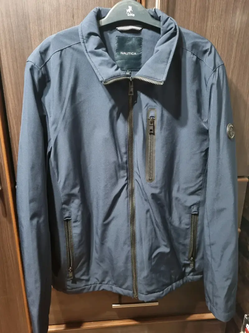 Chaqueta Nautica azul con forro polar - 2