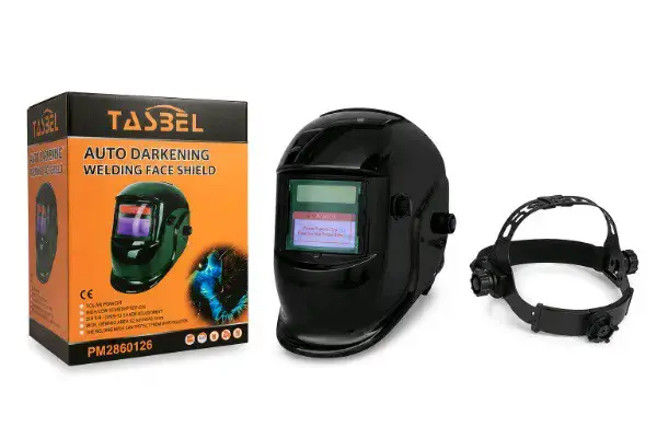 Casco de soldador automático negro - 4