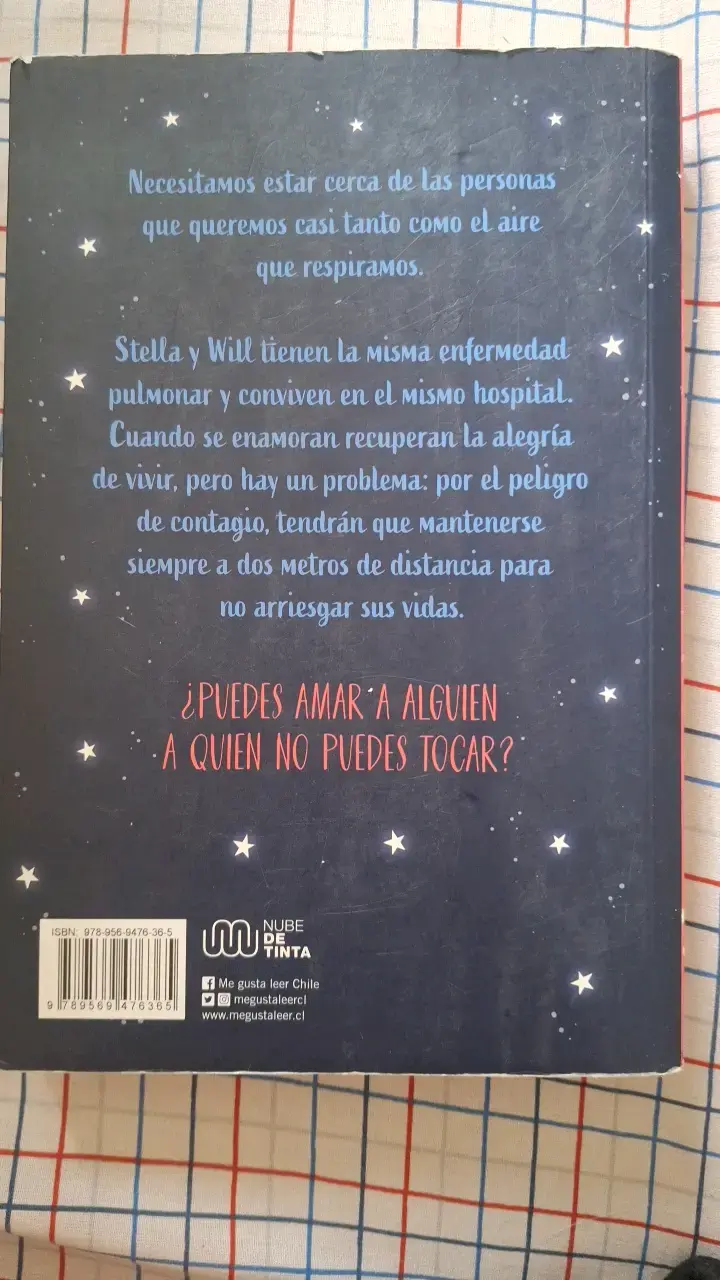 Libro 'A Dos Metros de Ti' de Rachael Lippincott - 2