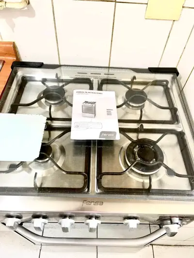 Cocina a gas Fensa de acero inoxidable - miniatura 2
