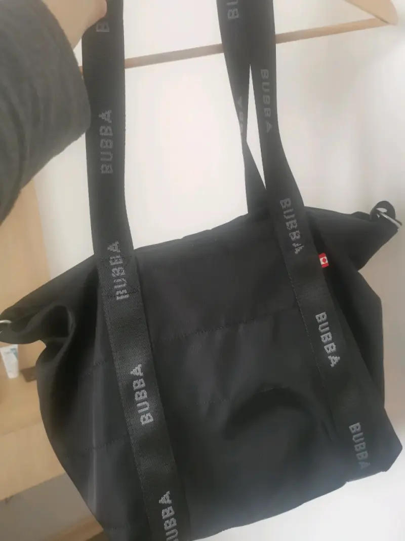 Bolso negro Bubba con asas largas - 2