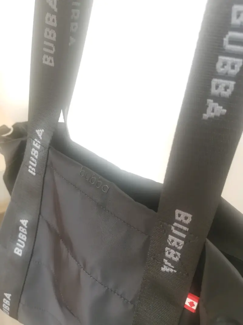 Bolso negro Bubba con asas largas - 3