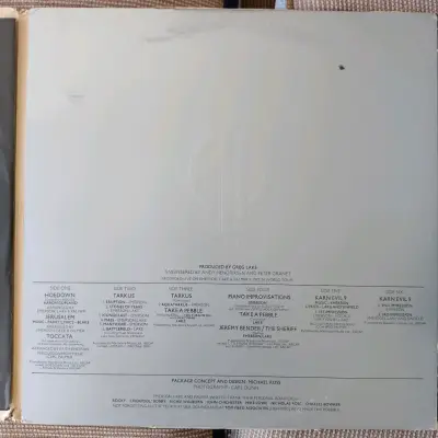 Vinilo Emerson Lake & Palmer - Welcome Back - miniatura 4