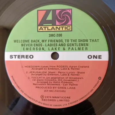 Vinilo Emerson Lake & Palmer - Welcome Back - miniatura 5