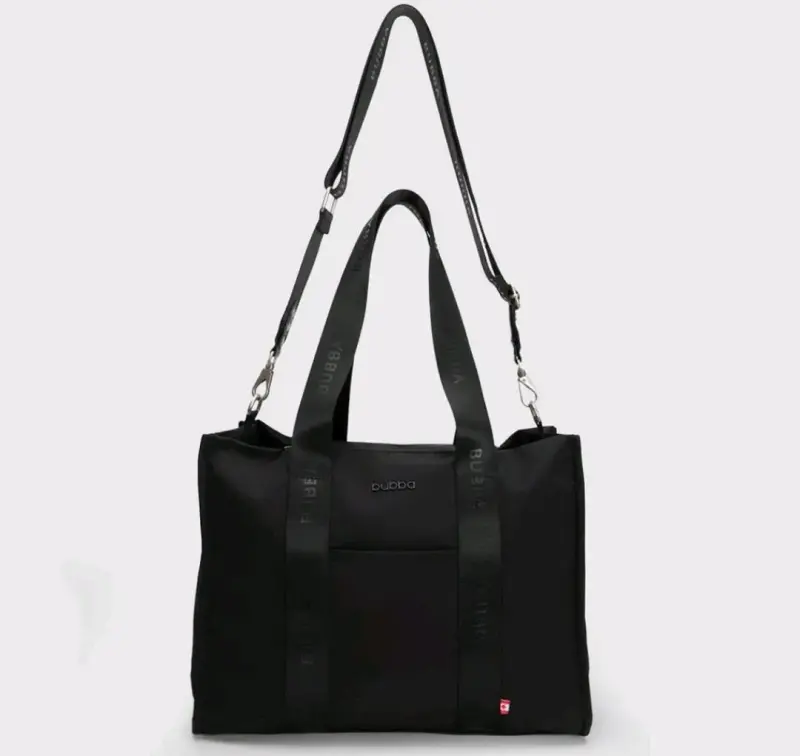 Bolso negro Bubba con asas largas - 1