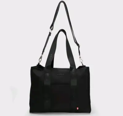 Bolso negro Bubba con asas largas - miniatura 1