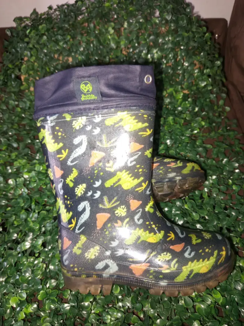 Botas de lluvia infantiles diseño de dinosaurio - 2