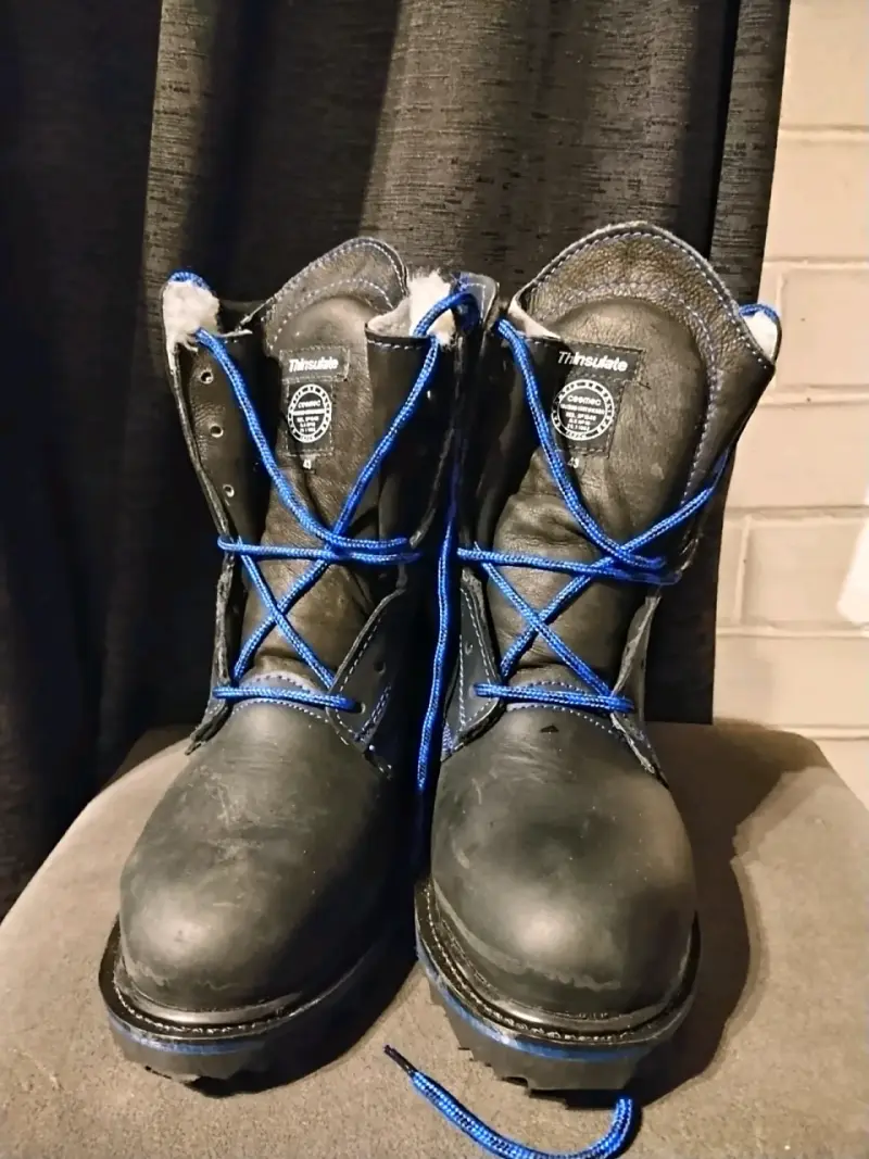 Botas de invierno negras con forro térmico - 3