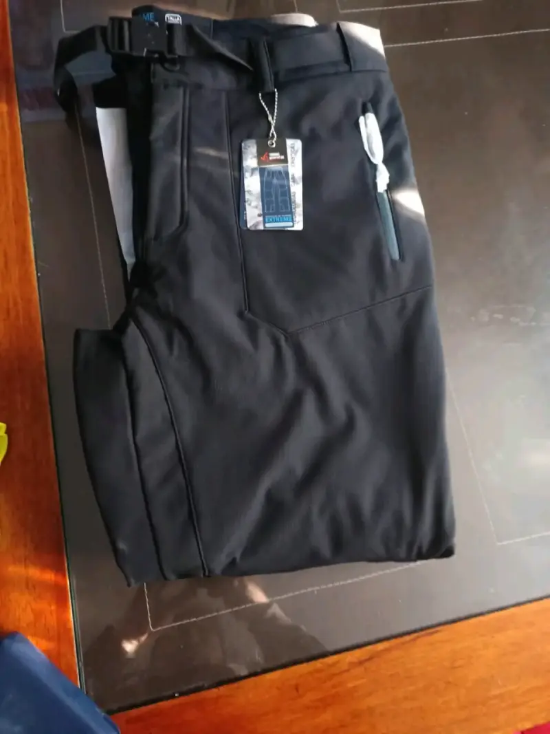 Pantalones de esquí negros impermeables - 3