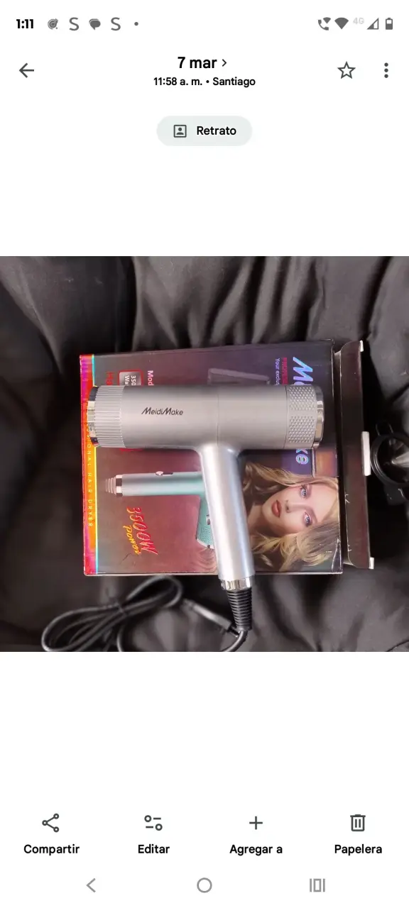 Secador de pelo profesional MeidiMake SK-3200 - 3
