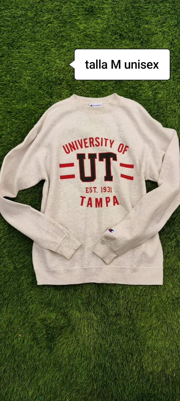 Polerón Champion University of Tampa talla M - 1