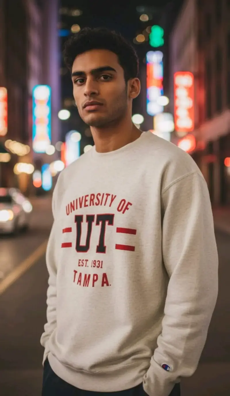 Polerón Champion University of Tampa talla M - 2