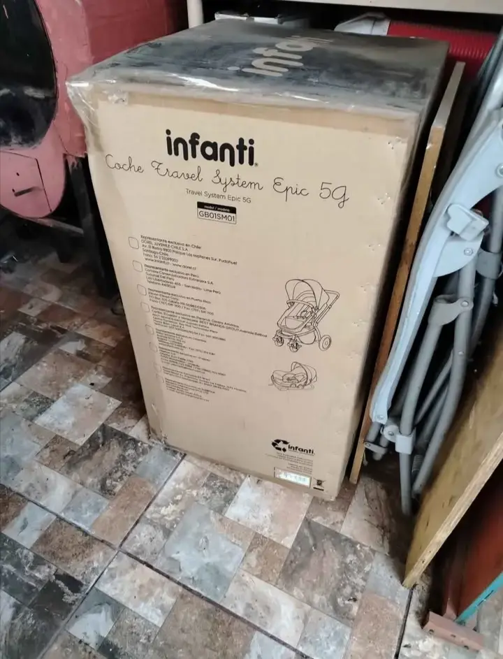 Coche Travel System Infanti Epic 5G nuevo - 2