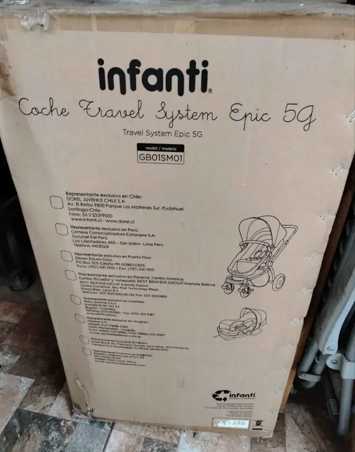 Coche Travel System Infanti Epic 5G nuevo - 3
