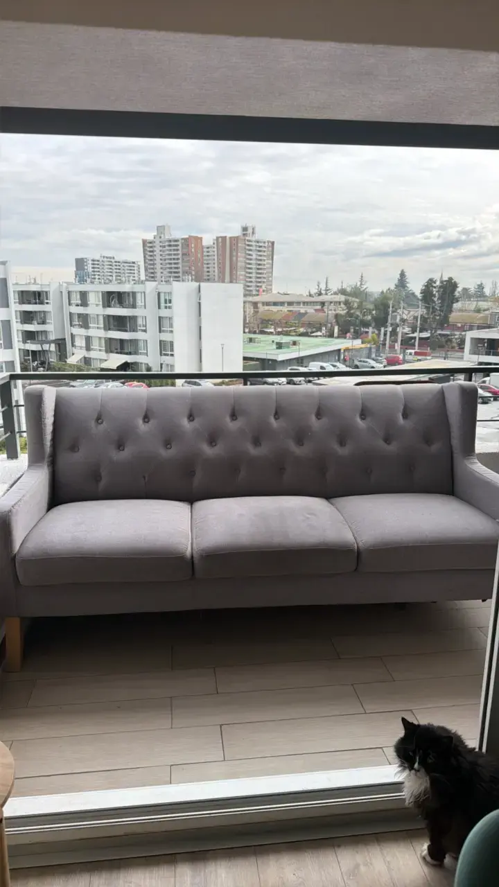 Sofá gris moderno - 4