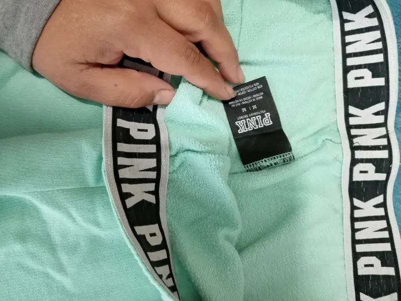 Buzo pink verde menta talla M - 3