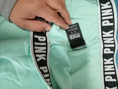 Buzo pink verde menta talla M - miniatura 3