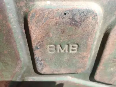 Bidón metálico vintage 1952 origen británico - miniatura 3
