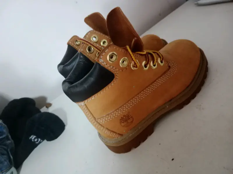 Botas Timberland de cuero marrón para hombre - 1