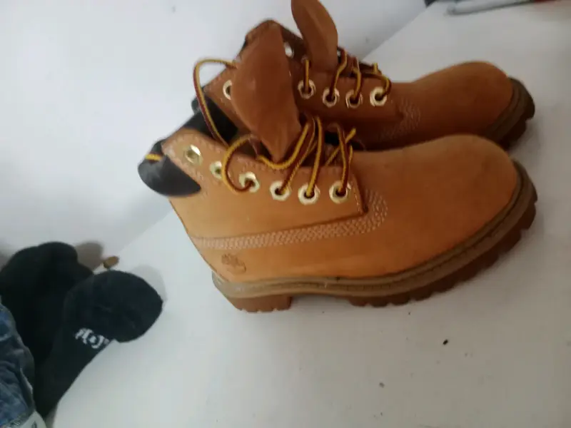 Botas Timberland de cuero marrón para hombre - 2