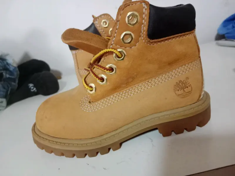 Botas Timberland de cuero marrón para hombre - 3