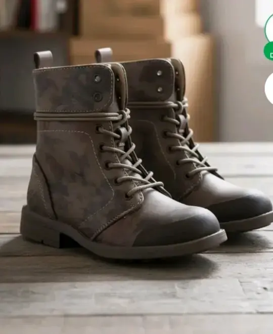 Botas de niña camufladas colloky - 1